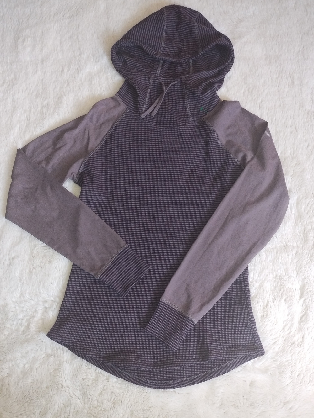 Columbia Women's Hooded Cowl Pullover Sweater - Plum